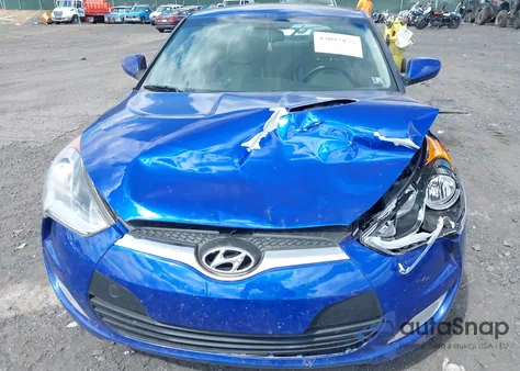 2012 Hyundai Veloster Base W/Gray из США, поврежденный, VIN KMHTC6AD4CU047176